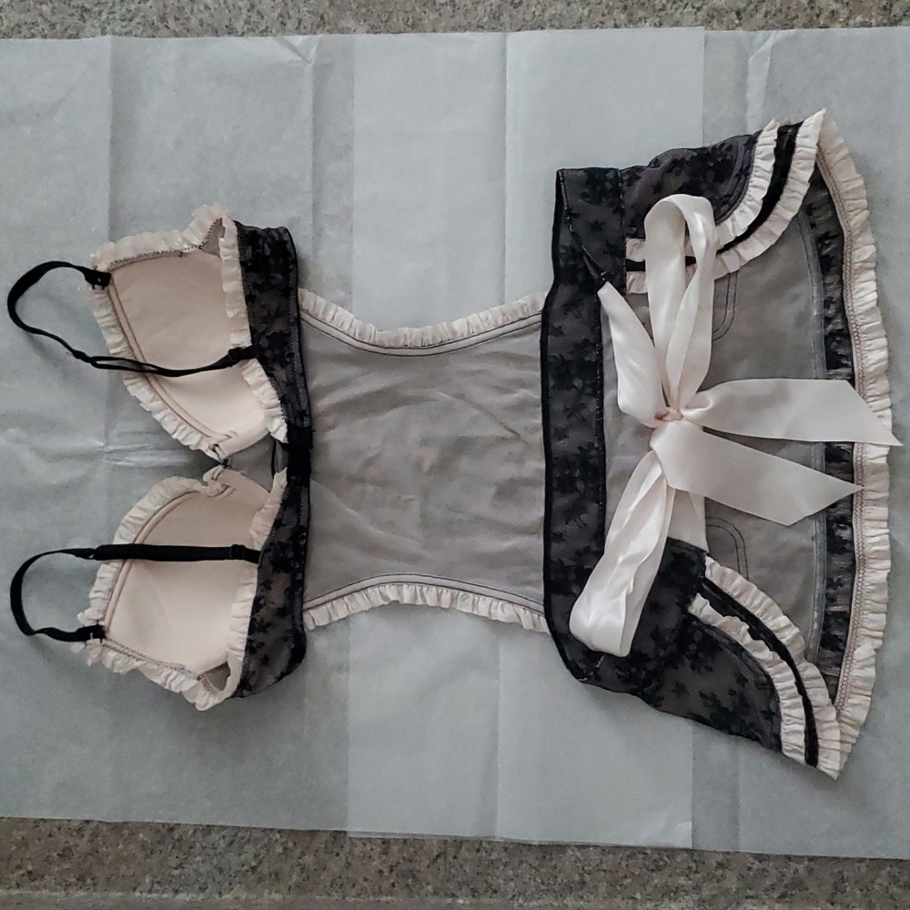 Victoria's Secret Babydoll Lingerie Apron